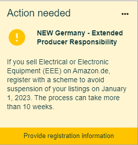 Amazon WEEE Warning