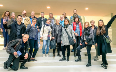 Reiter Gruppe bezoekt Cité